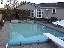 View of the house from the poolside