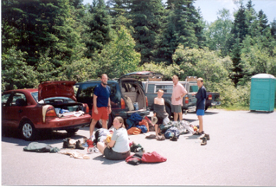 Parking lot.