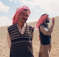 A Bedouin wonders while I do the same