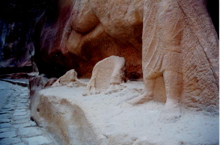 Fading Memories of the Carvans that filled Petra's caravans
