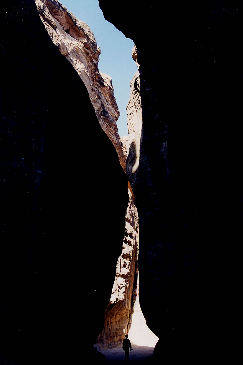 The Grande Entrance into Petra.