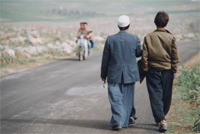 Walking through Spring Fields around Aleppo
