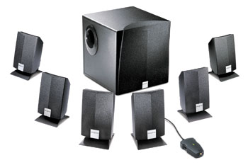 CREATIVE INSPIRE 6.1 SURROUND SOUND SYSTEM.