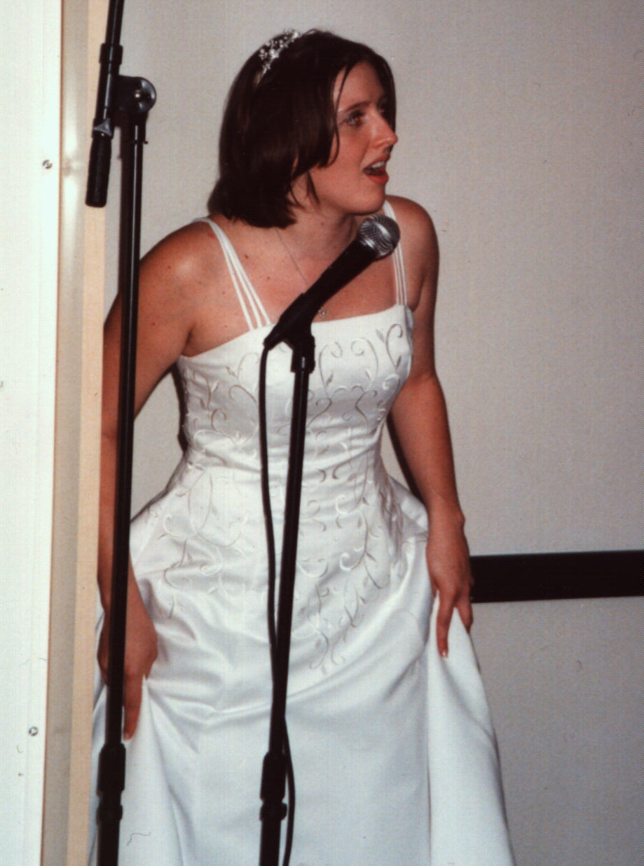 That's me singing