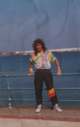 Me in my Rock Hair Day