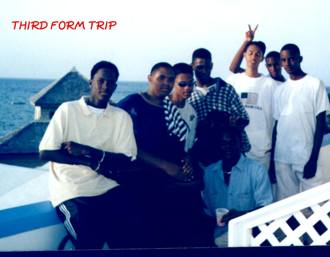 Gisky, Duvy, Omar, Gavin, Golding, Zavier and Mr. Brown
