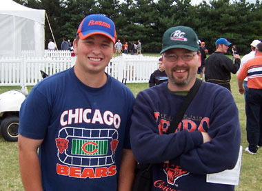 TBATB54 and Mikefive at Training Camp. (2004)