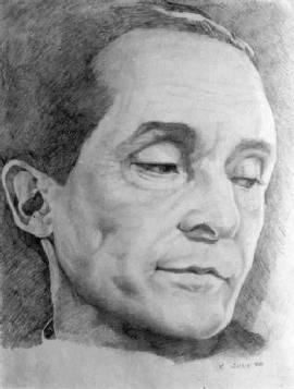 J. Brett portrait <br>from 'The Red-headed League'