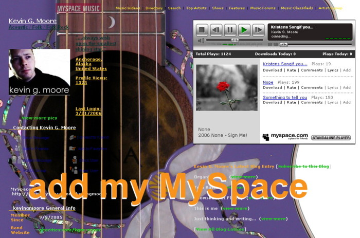 add my MySpace !!!