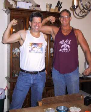 Robert Heim of Stockton California on the Right