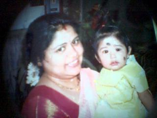 With Mummy