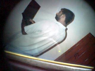 Sanjeev with laptop