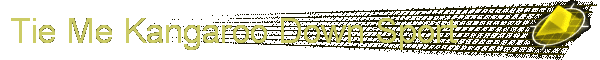 Tie Me Kangaroo Down Sport