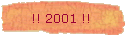 !! 2001 !!