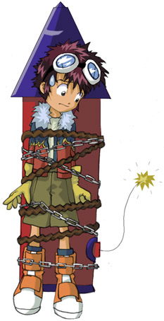 Oh yeah! Anime is really going to be taking...off....awww, crap!