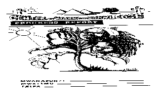 COWAK report card cover