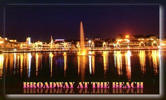 Broadway at night