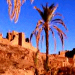 The oasis at Mianestan