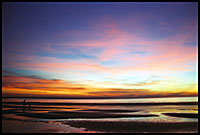 mindl beach sunset