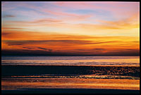 mindl beach sunset