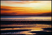 mindl beach sunset