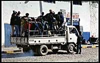 porters in their truck