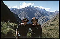 View halfway up to Dead Woman's Pass