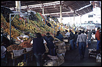 fruit stall at arequipa market
