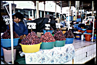 olive stand at arequipa market