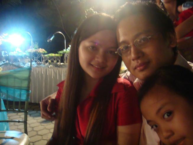 Dining with my girls.