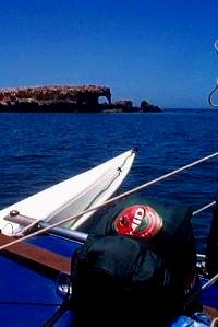 Charlie island... there used to be a trade in guano in the 1850's