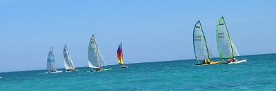 water 28 degrees, force 3 winds..