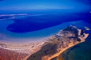 harald's bight from the air