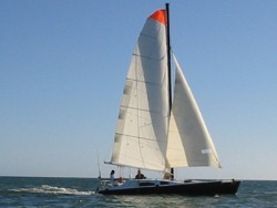 off Pelican Point for a pic. 