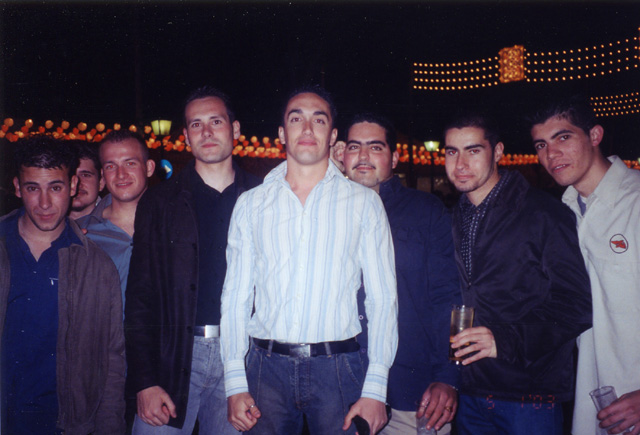Los chicos en la feria