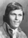 Bruce Tossell.  1976 yearbook.