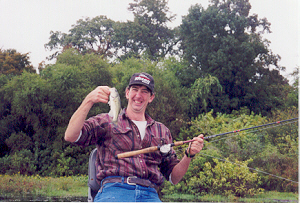 Matt Hinton With Another Monster Lake Fork Bass (Don't He Look HAPPY)