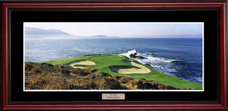 7th Hole at pebble beach picture