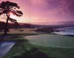 18th hole at Pebble Beach