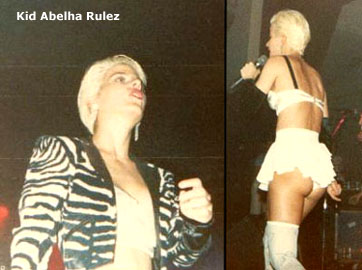 A exuberncia de Paula Toller no show Tomate - Belo Horizonte, 89 / Fotos: Elaine Albuquerque