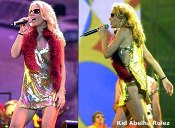 Paula Toller no Rock In Rio - 2001