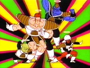 The Ginyu Force (kinda like the Sailor Scouts gone bad)