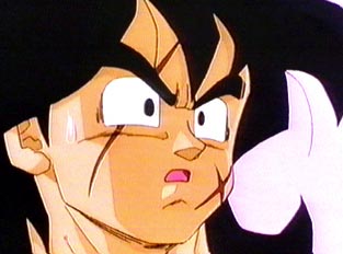 Stunned, long-haired Yamcha
