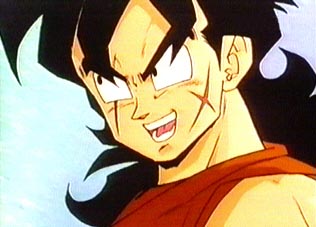 A very cocky Yamcha