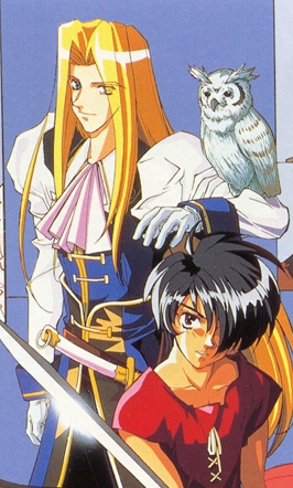 Allen, Van and an owl