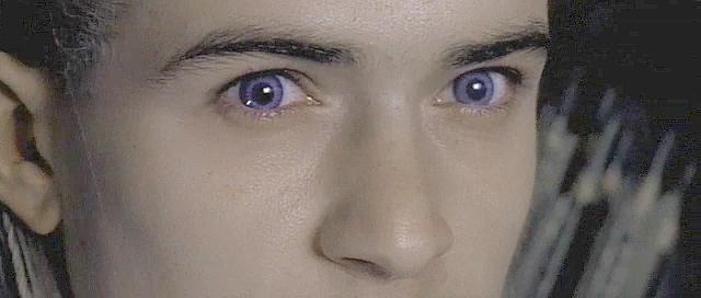 a nice set of blue elf eyes