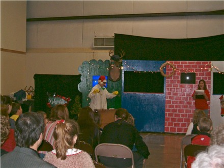 Dr. Nose All explained how bells are similar to Christmas joy.&nbsp; Then he and C.D. broke into an upbeat version of "Jingle Bells!"