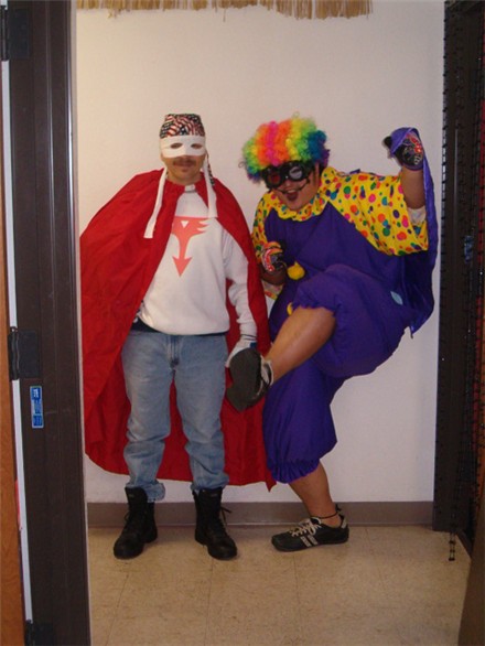 GO, CAPT CC AND CLOWN BOY, GO!