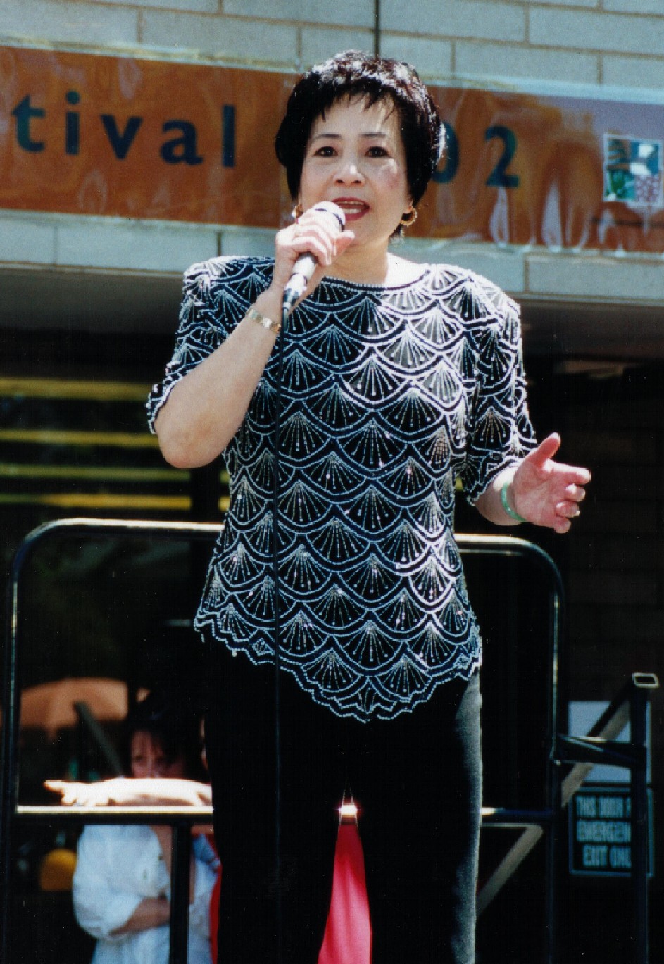 Kiem performing at the Multicultural Festival