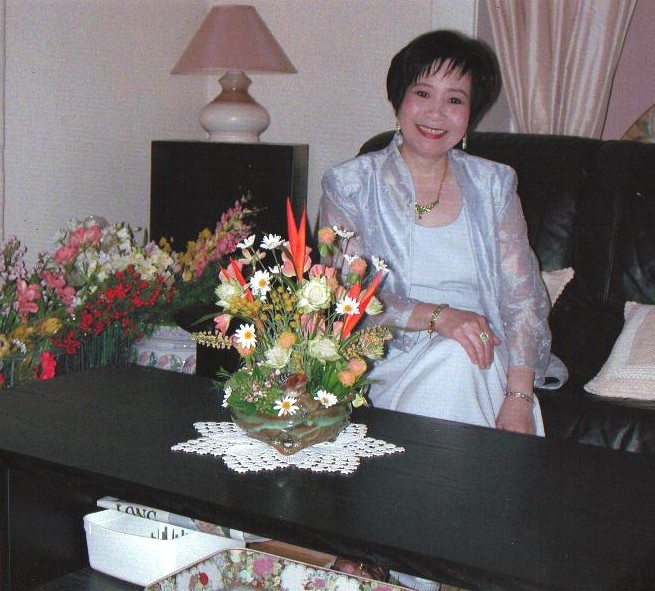 Kiem's room full of flowers